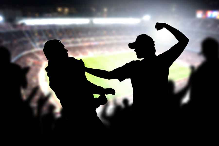 Schlägerei im Stadion