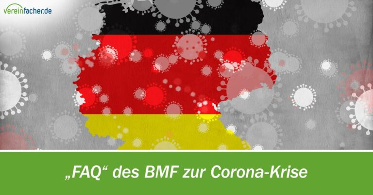 FAQ des BMF zur Corona-Krise