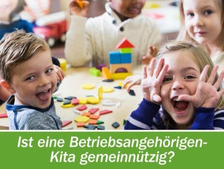 Ist eine Betriebsangehörigen-Kita gemeinnützig?
