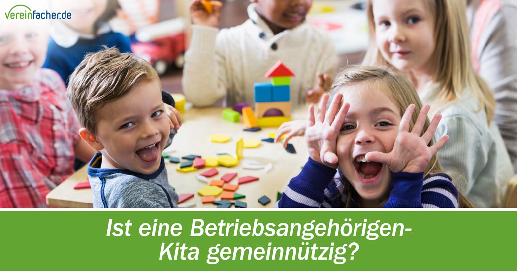 Ist eine Betriebsangehörigen-Kita gemeinnützig?