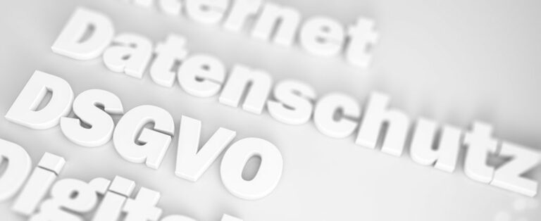 Datenschutz DSGVO