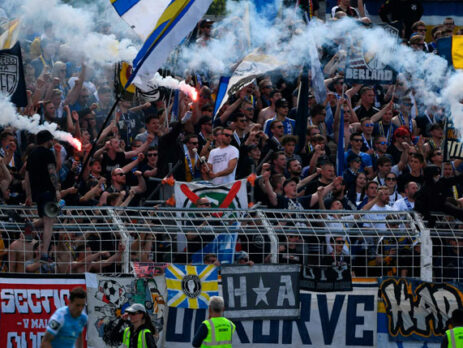 Beim Carl Zeiss Jena kam es im Fanblock des Clubs zu Zuschauerausschreitungen