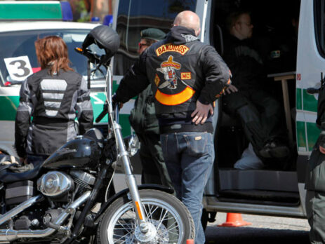 Beschlagnahme von Motorrädern der Bandidos