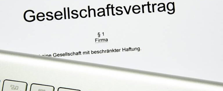 Gesellschaftsvertrag