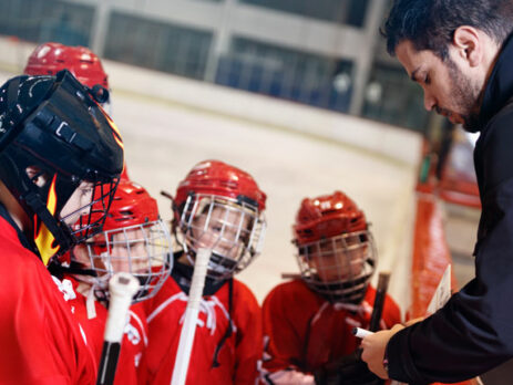 Hockeytrainer im Amateursport