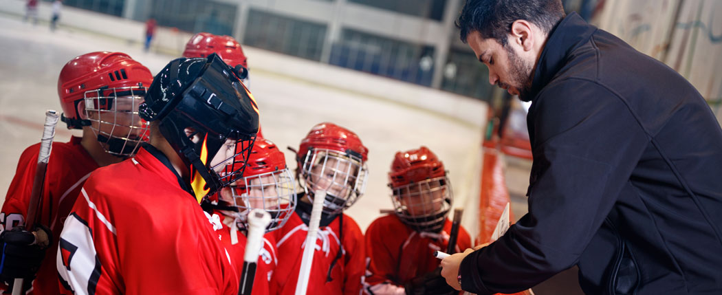 Hockeytrainer im Amateursport