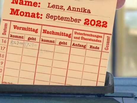 Arbeitszeiterfassung wird Pflicht, aktuelles Urteil des Bundesarbeitsgerichts