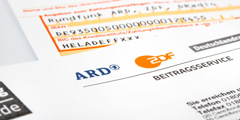 Rundfunkbeitrag von ARD, ZDF und Deutschlandradio.