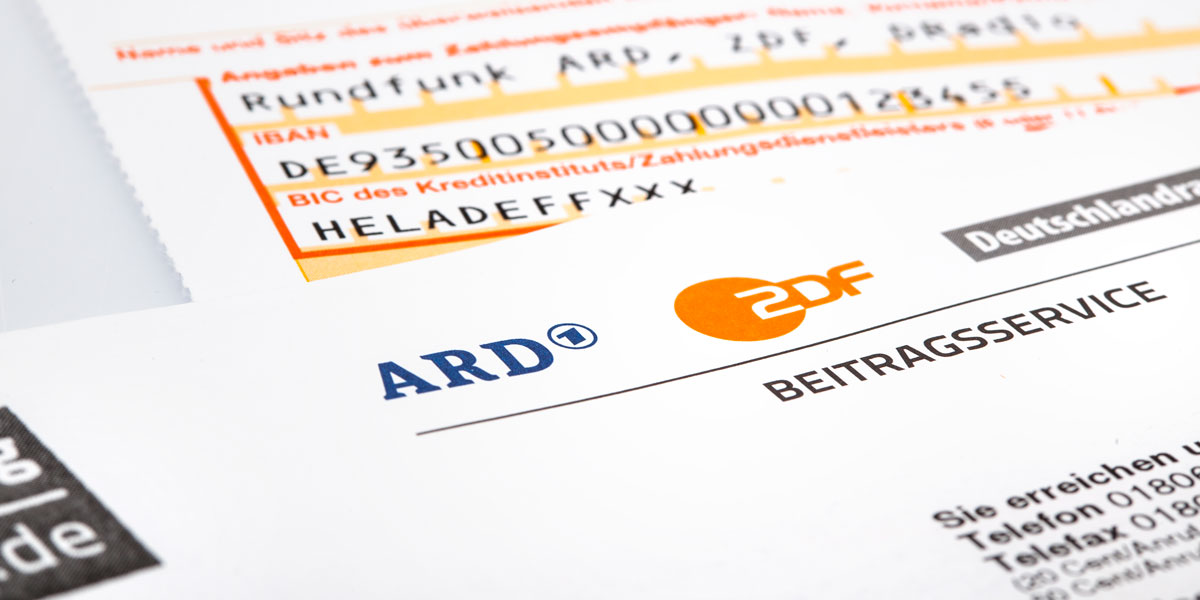 Rundfunkbeitrag von ARD, ZDF und Deutschlandradio.