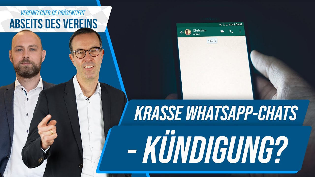Krasse Whatsapp Chats - Fristlose Kündigung