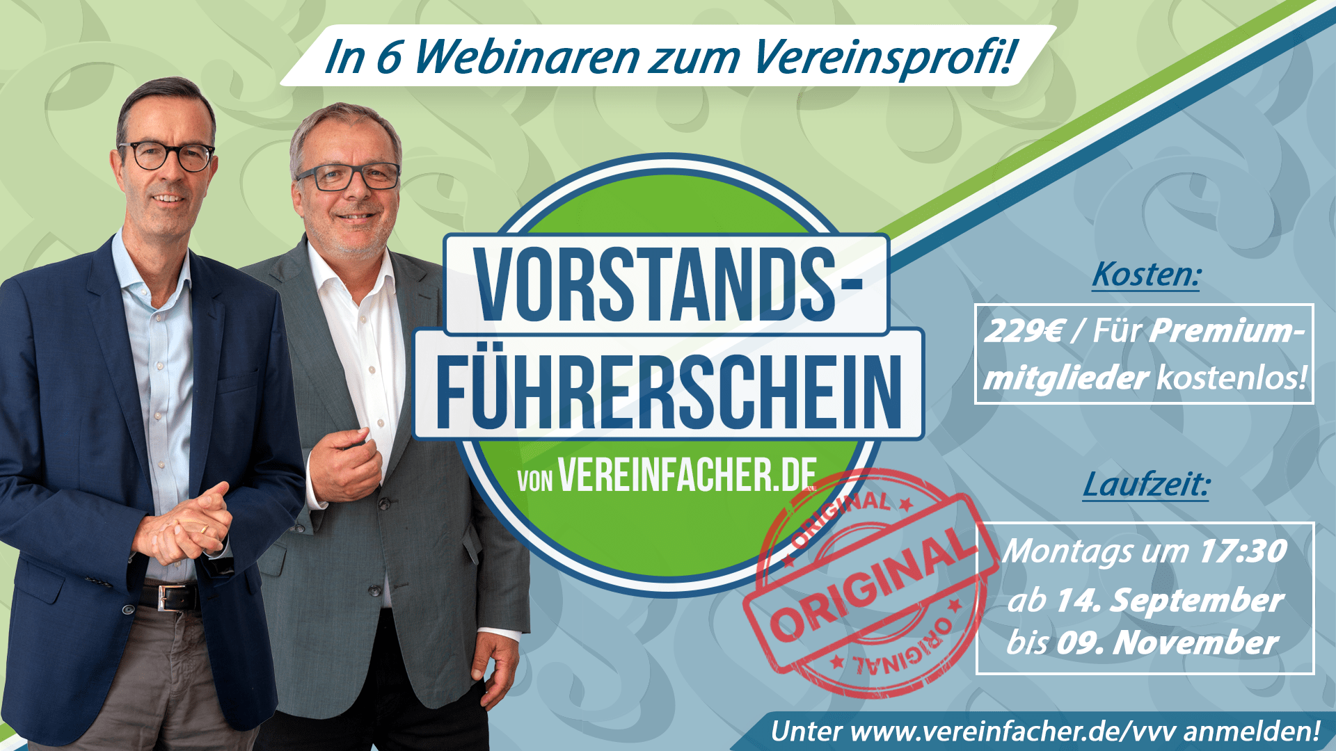 Vorstandsführerschein 2026 Vorstandsführerschein 2026